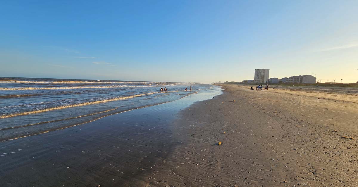 Babe's Beach One of Galveston's Most Beautiful Beaches